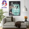 New York Liberty Breanna Stewart Is The WNBA Record For Most Points In A Single Season Wall Decor Poster Canvas