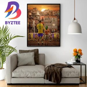 Neymar Passes Pele To Become All-Time Mens Top Scorer Of Brazil Wall Decor Poster Canvas