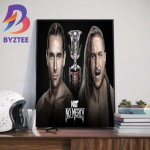 Noam Dar Vs Butch For NXT Heritage Cup At NXT No Mercy Wall Decor Poster Canvas