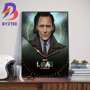 Official Poster For Loki Season 2 An Original Series Of Marvel Studios Wall Decor Poster Canvas