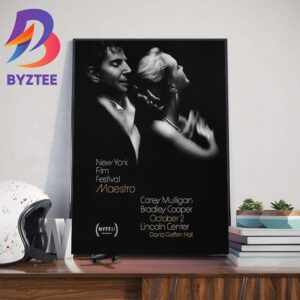 Official Poster For Maestro at New York Film Festival Wall Decor Poster Canvas