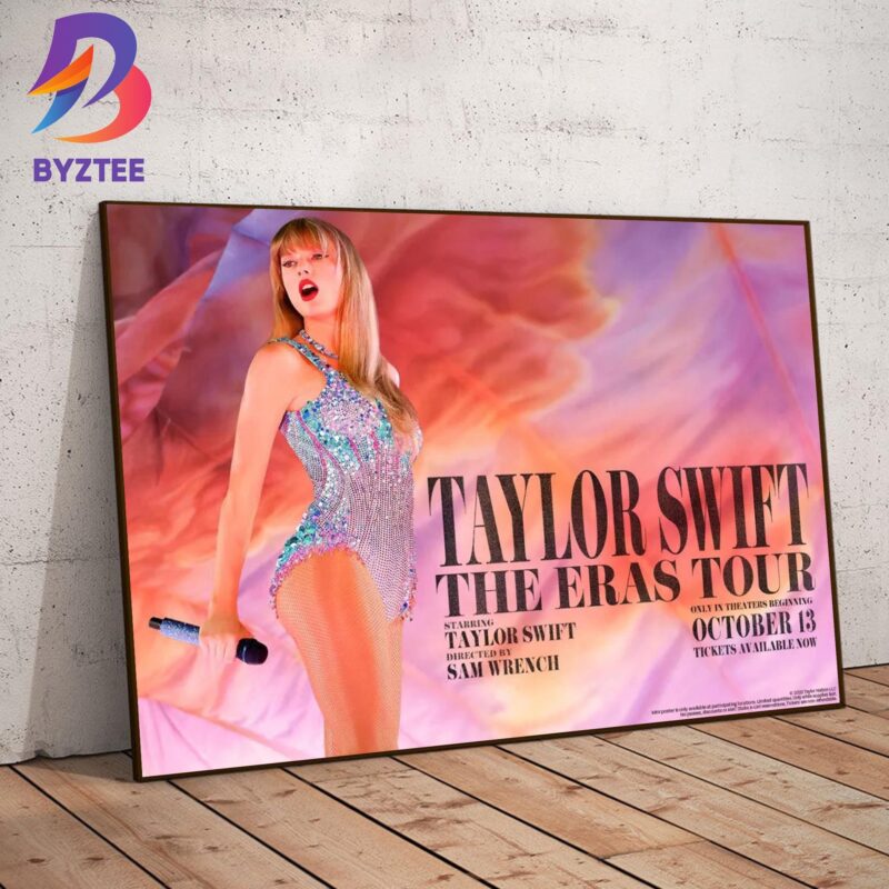 Taylor Swift Is Officially Halfway Through Her Re-Recording Project Home  Decor Poster Canvas - Byztee