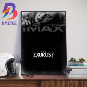 Official Poster For The Exorcist Believer IMAX Poster Wall Decor Poster Canvas