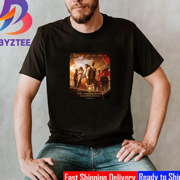 Official Poster For The Hunger Games The Ballad Of Songbirds And Snakes Classic T-Shirt