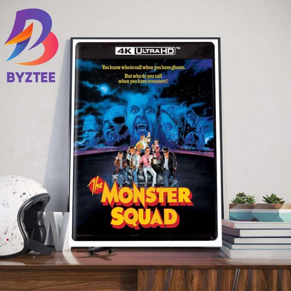 Official Poster For The Monster Squad Wall Decor Poster Canvas