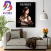 Official Poster For Yuffie Kisaragi In Final Fantasy VII Rebirth Home Decor Poster Canvas