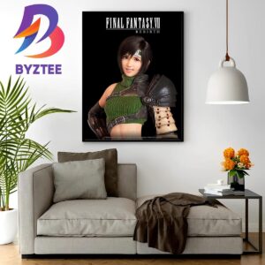 Official Poster For Yuffie Kisaragi In Final Fantasy VII Rebirth Home Decor Poster Canvas
