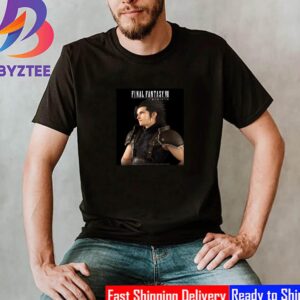 Official Poster For Zack Fair In Final Fantasy VII Rebirth Classci T-Shirt