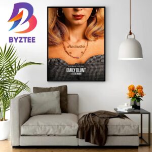 Official Poster Pain Hustlers With Starring Emily Blunt as Liza Drake Wall Decor Poster Canvas