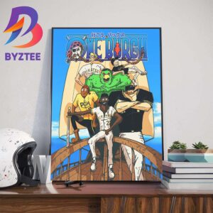 One Burgh For The Pittsburgh Pirates x One Piece Wall Decor Poster Canvas