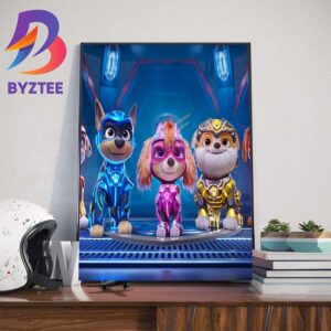 Paw Patrol 3 New Poster Movie Wall Decor Poster Canvas