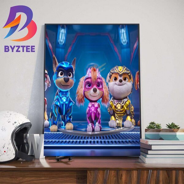 Paw Patrol 3 New Poster Movie Wall Decor Poster Canvas