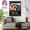 Official Poster For Aaron Rodgers And New York Jets Vs Buffalo Bills in NFL Wall Decor Poster Canvas