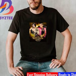 Rhea Ripley vs Natby Nature For Womens World Championship at WWE Superstar Spectacle in Hyderabad India Classic T-Shirt