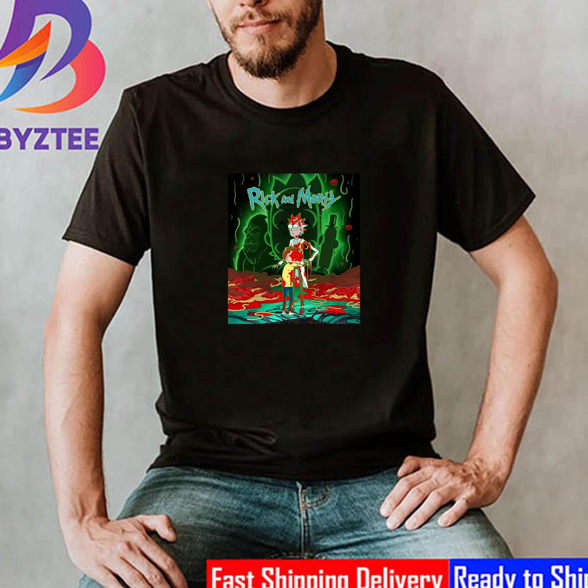 Rick and Morty Season 7 Official Poster Classic T-Shirt - Byztee