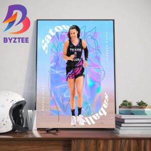Satou Sabally Has Been Named The Most Improved Player Of WNBA Wall Decor Poster Canvas