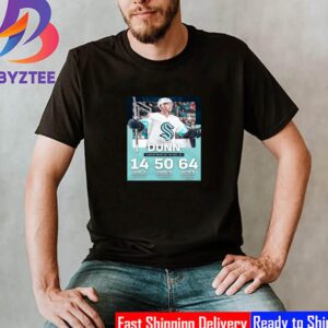 Seattle Kraken Vince Dunn Career Bests Set In 2022-23 Season Classic T-Shirt