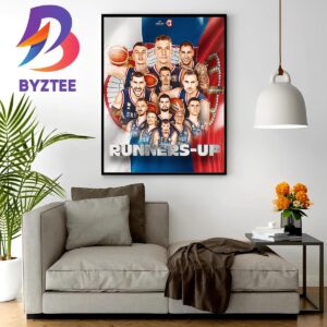 Serbia Are Finishing The World Cup As The Runners-Up FIBA Basketball World Cup 2023 Wall Decor Poster Canvas