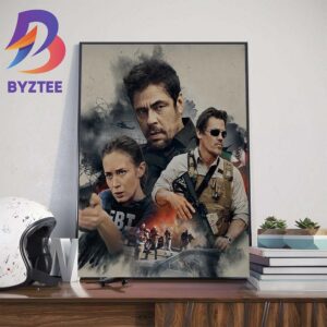 Sicario Day Of The Soldado Official Poster Wall Decor Poster Canvas