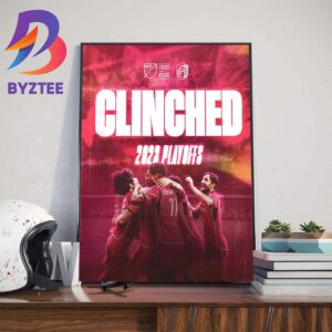 St Louis City SC Clinched Playoffs The Audi 2023 MLS Cup Wall Decor Poster Canvas