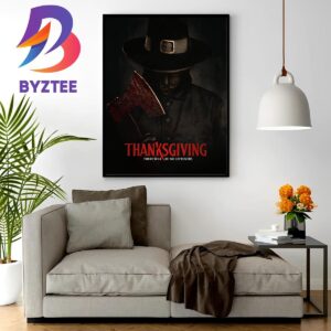Thanksgiving There Will Be No Leftovers Official Poster Movie Of Eli Roth Wall Decor Poster Canvas