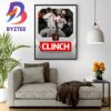 The Baltimore Orioles Clinched A Playoff Spot For The First Time Since 2016 Take October Orioles Wall Decor Poster Canvas