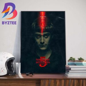 The End Is Coming 2025 For Stranger Things 5 Hawkins Will Fall Wall Decor Poster Canvas