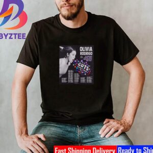 The GUTS World Tour Official Poster By Olivia Rodrigo Classic T-Shirt