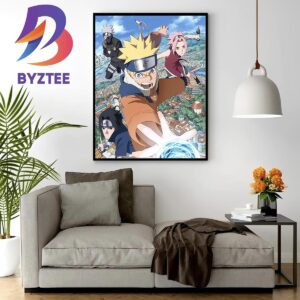 The Naruto 20th Anniversary Episodes New Poster Wall Decor Poster Canvas