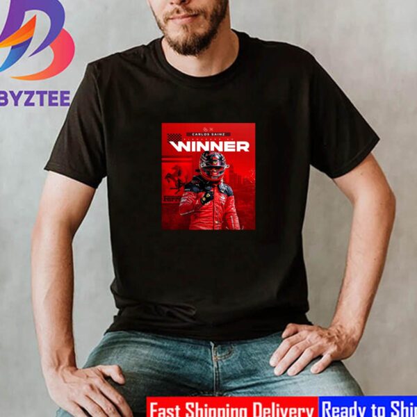 The Winner Of F1 Singapore GP Is Carlos Sainz Classic T-Shirt