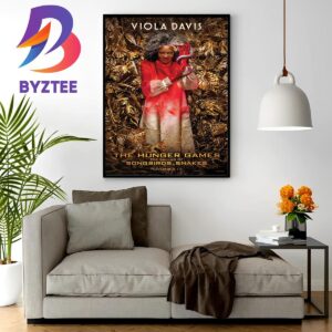 Viola Davis as Dr Volumnia Gaul In The Hunger Games The Ballad Of Songbirds And Snakes Wall Decor Poster Canvas