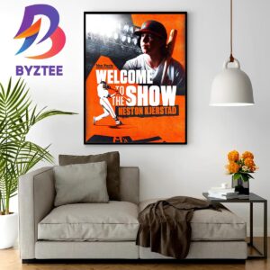 Welcome To The Show Heston Kjerstad Welcome To The Baltimore Orioles Wall Decor Poster Canvas