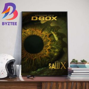 Witness Every Trap In D-Box Poster For Saw X Movie Wall Decor Poster Canvas