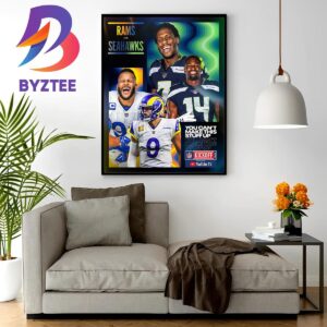 You Cant Make This Stuff Up NFL Kickoff 2023 Los Angeles Rams Vs Seattle Seahawks Wall Decor Poster Canvas