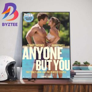 Anyone But You Official Poster Wall Decor Poster Canvas