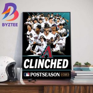 Arizona Diamondbacks Are Back In The MLB Postseason 2023 Wall Decor Poster Canvas