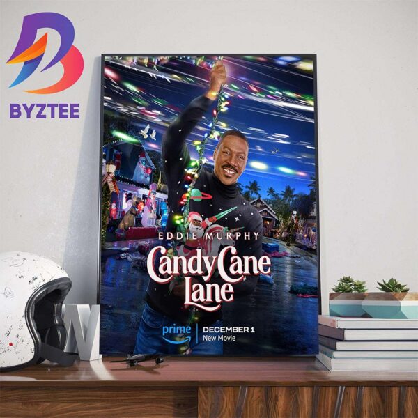 Candy Cane Lane Official Poster Wall Decor Poster Canvas