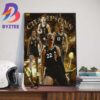 Congratulations Aja Wilson Is The 4th All-Time Playoffs Blocks Leader Wall Decor Poster Canvas
