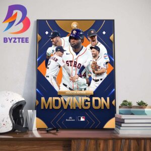 For The 7th Straight Season The Houston Astros Are Headed To The ALCS 2023 MLB Postseason Wall Decor Poster Canvas