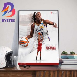 For The Sixth Time Nneka Ogwumike Earns All-WNBA Honors Wall Decor Poster Canvas