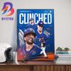 On The Final Day Of The Season The Astros Have Clinched The AL West Wall Decor Poster Canvas