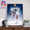 Houston Astros Kyle Tucker Is The AL RBI Champion Wall Decor Poster Canvas