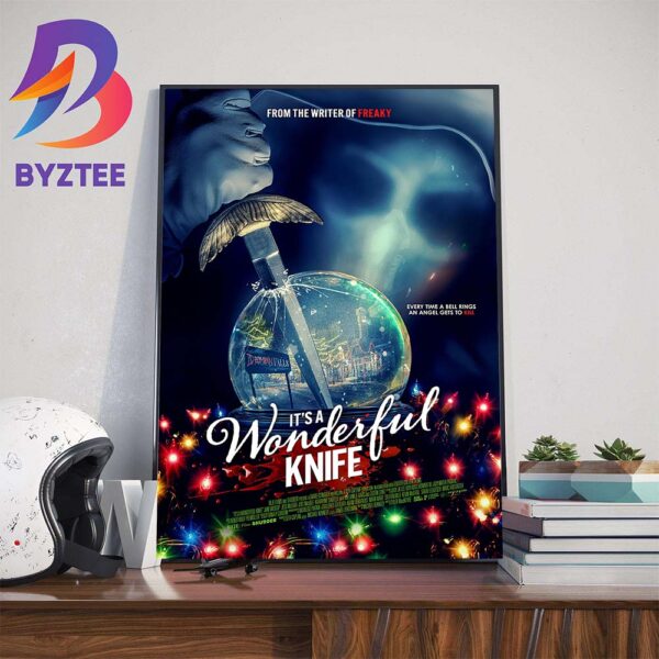 Its A Wonderful Knife Official Poster Wall Decor Poster Canvas