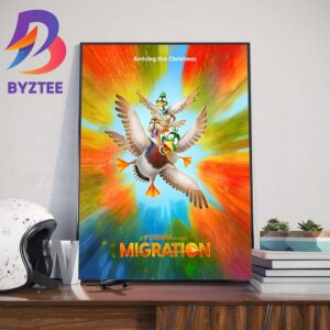 Migration New Official Poster Wall Decor Poster Canvas