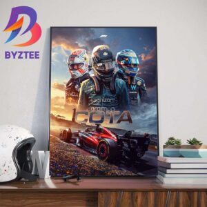 New Poster For F1 Race Week United States GP Wall Decor Poster Canvas