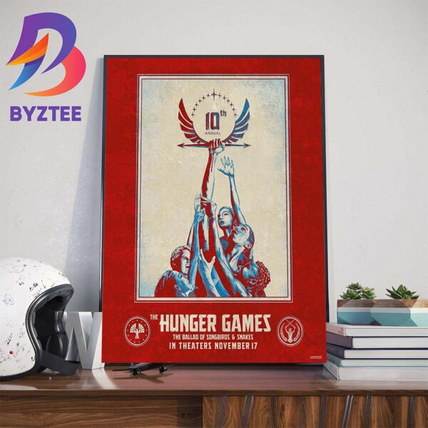 New Poster For The Hunger Games The Ballad Of Songbirds And Snakes Wall Decor Poster Canvas