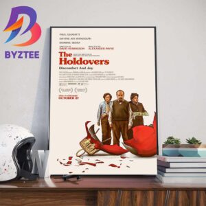 Official Poster For The Holdovers Wall Decor Poster Canvas