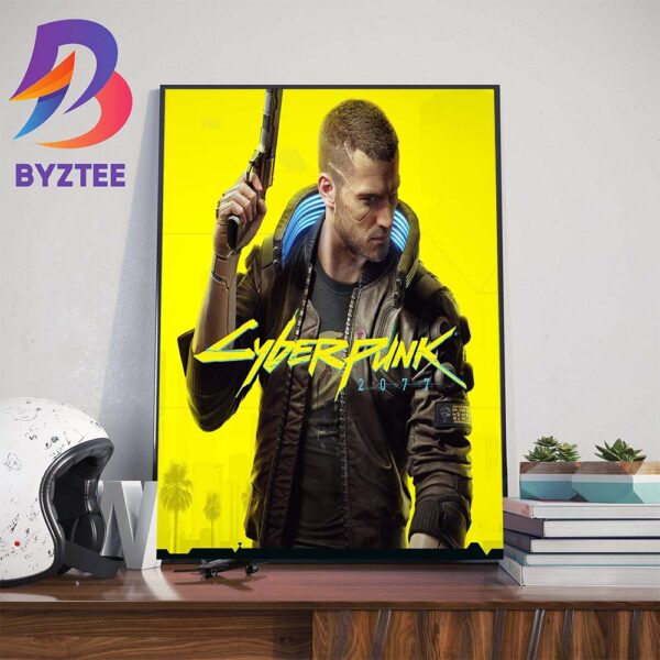 Official Poster Live-Action Cyberpunk 2077 Wall Decor Poster Canvas