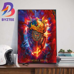 Panic Attack Judas Priest Invincible Shield Wall Decor Poster Canvas