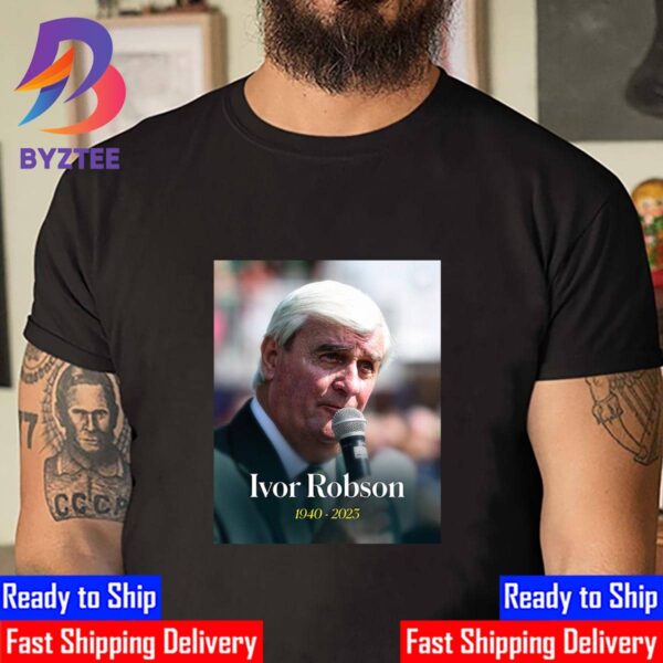 RIP The Voice Of The Open Ivor Robson 1940 2023 Classic T-Shirt